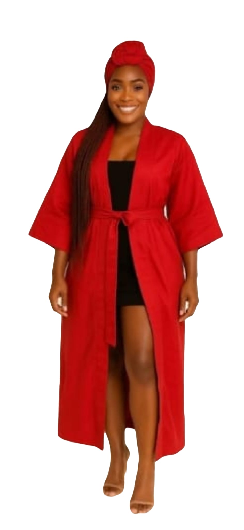 Free Size Duster | Cranberry