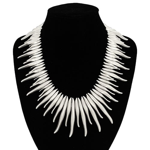 Stunning Silver Thorn Necklace