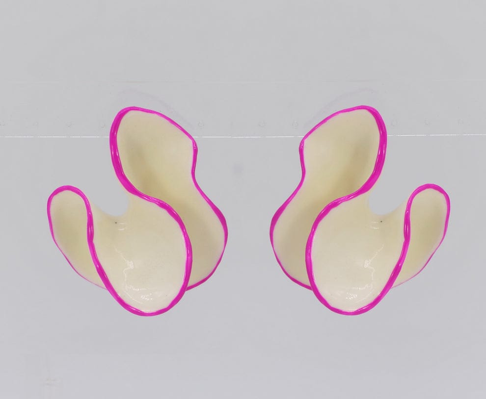 Fuschia The Ripple Effect Earrings