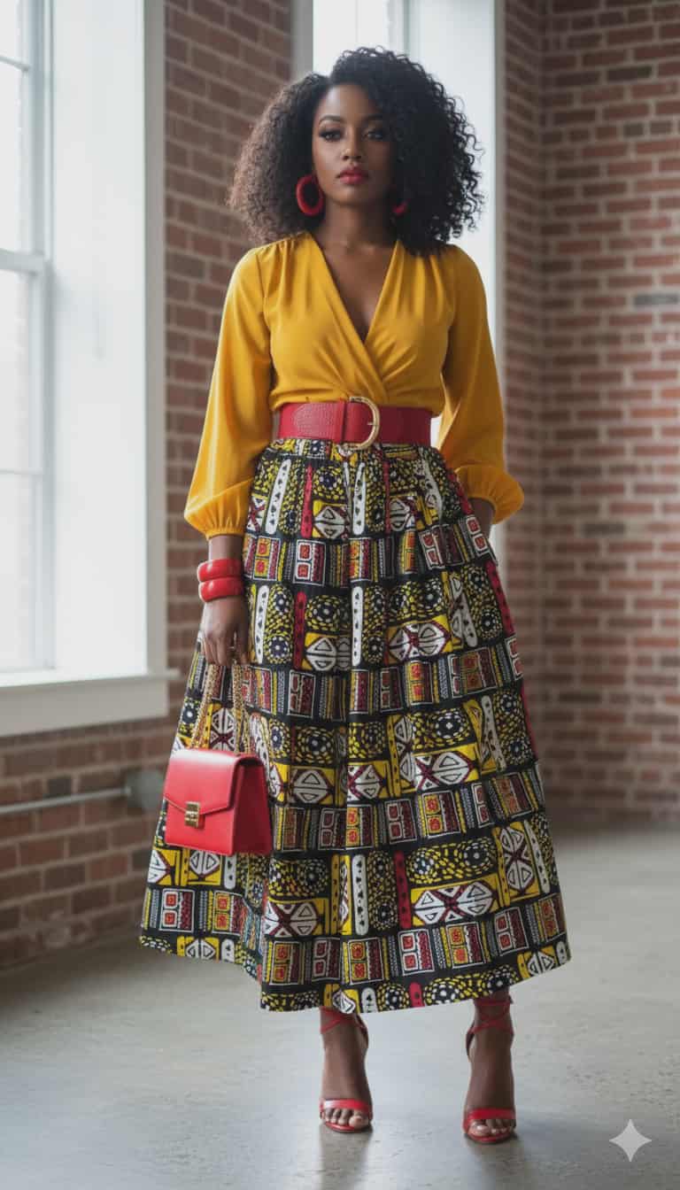 Stone Maxi Skirt