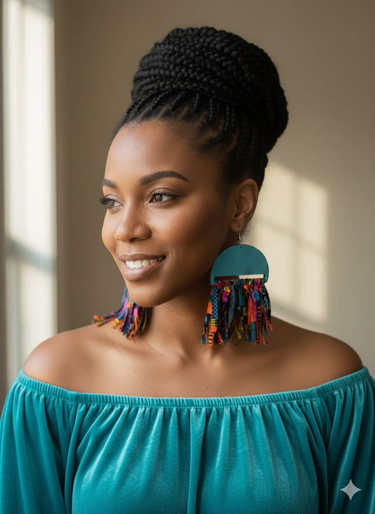 Festive Fringe Earrings