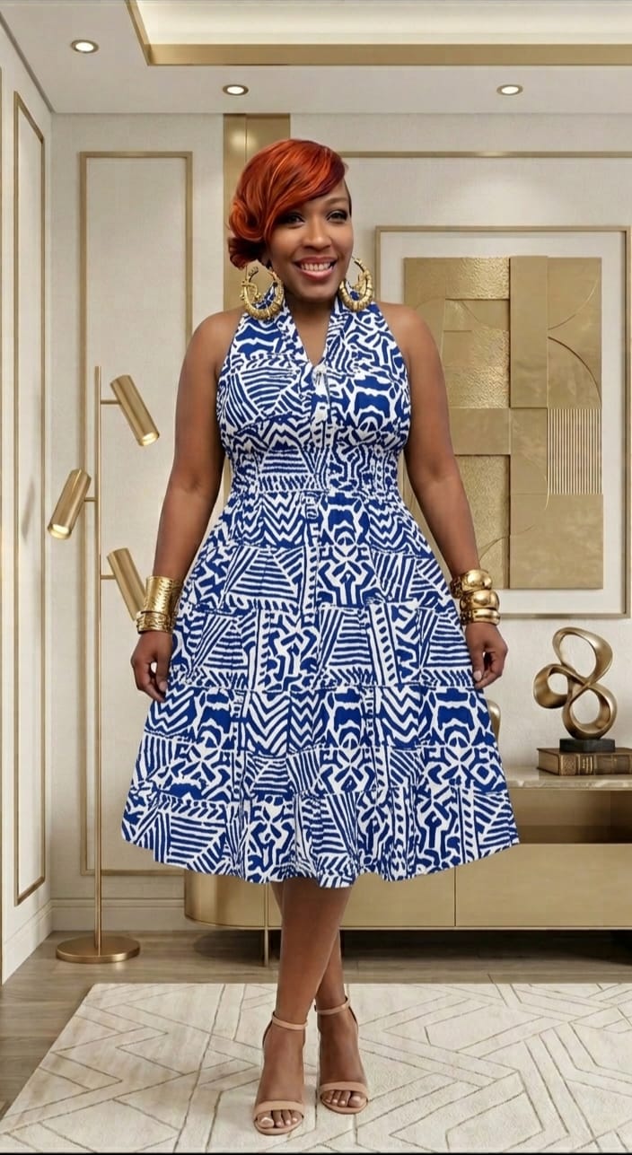Royal Tribal Dress