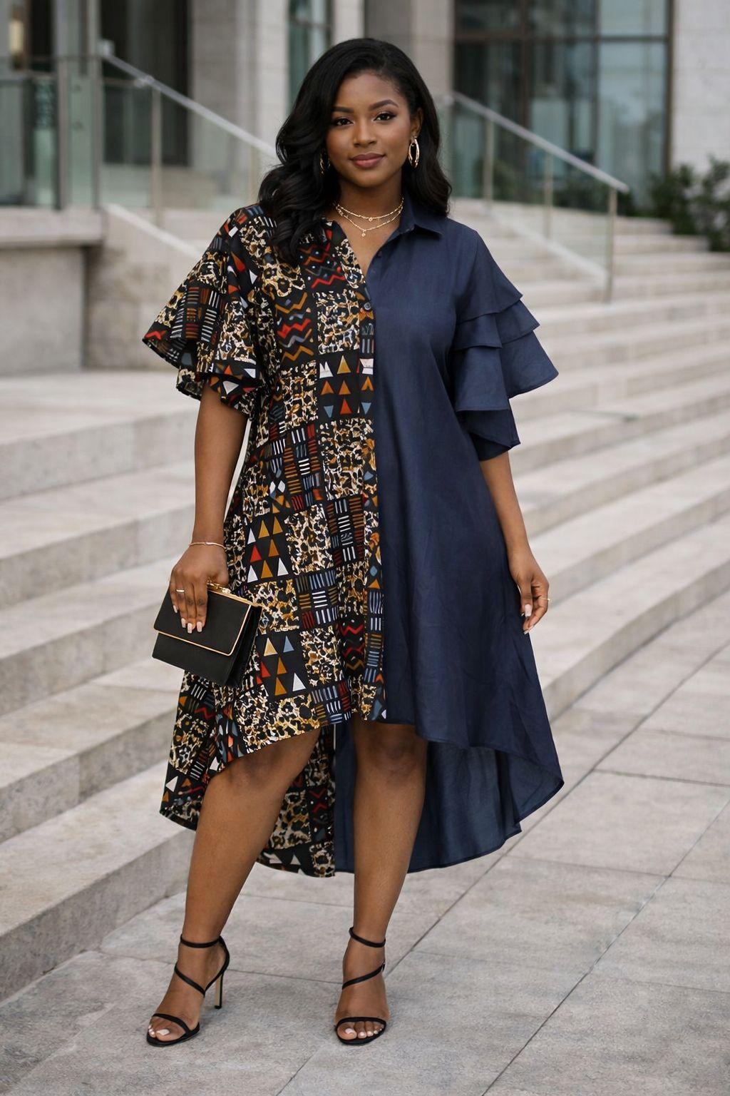 Wild Thang Denim Swing Dress