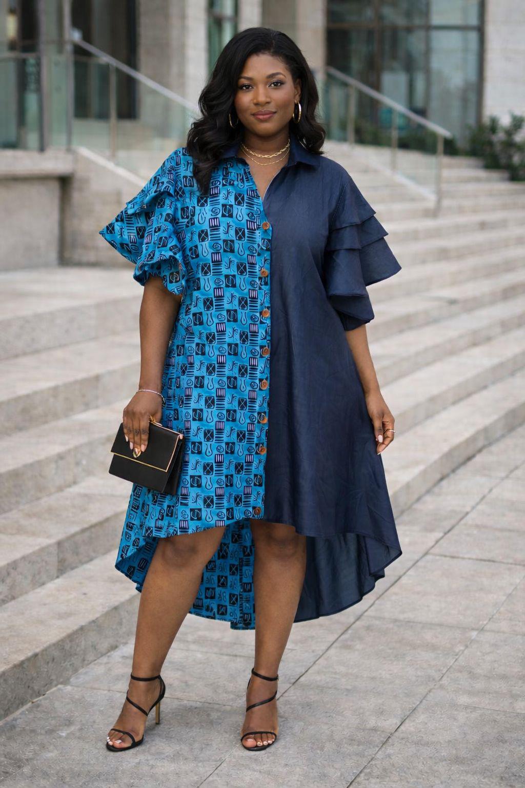 Turk Denim Swing Dress