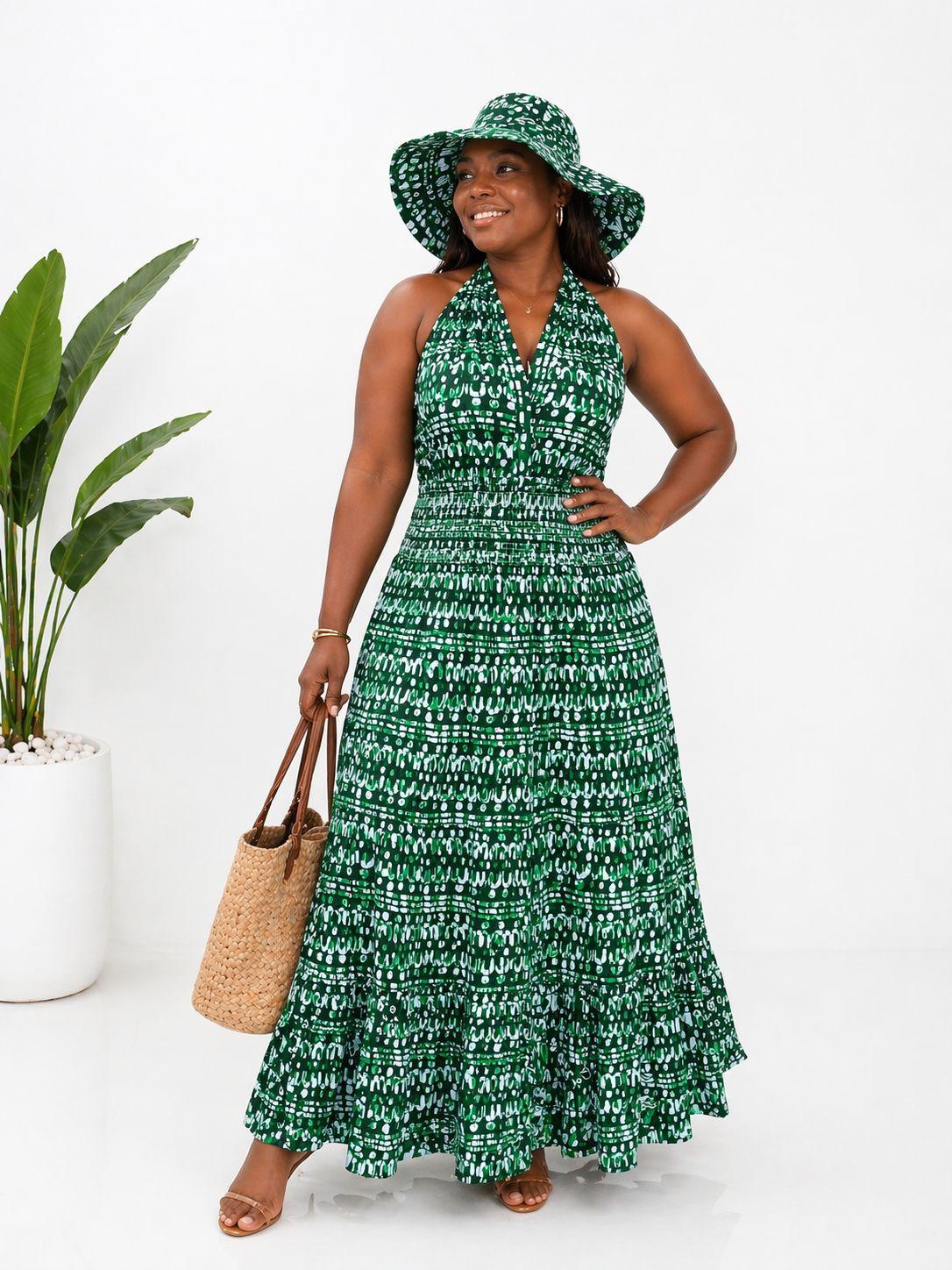 Emerald Maxi dress