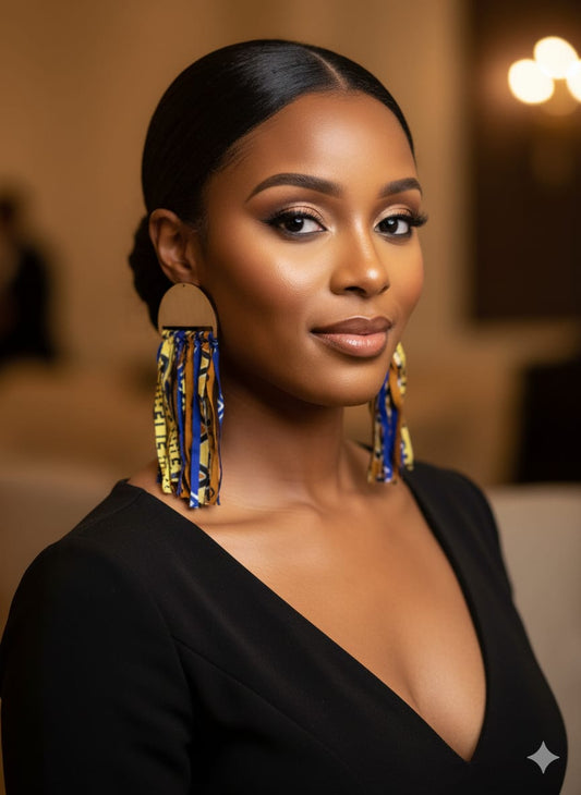 Natural Charlie Fringe Earrings