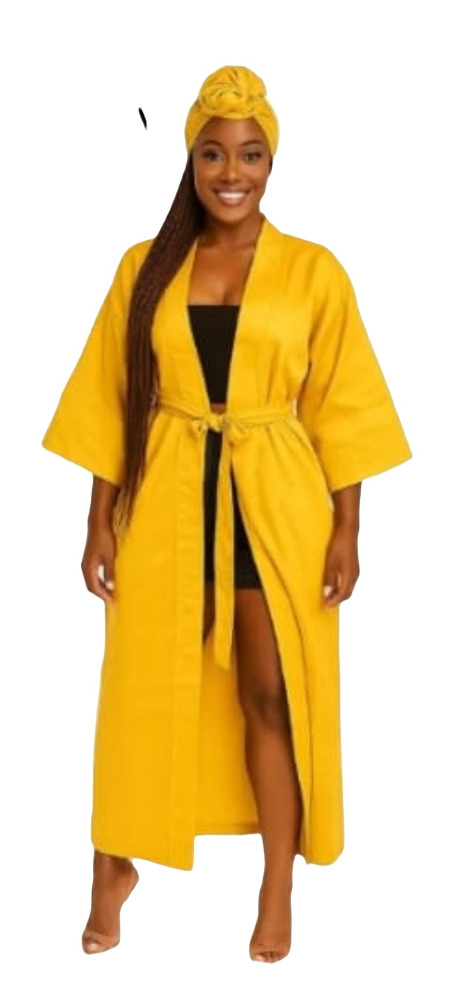 Free Size Duster | Mustard