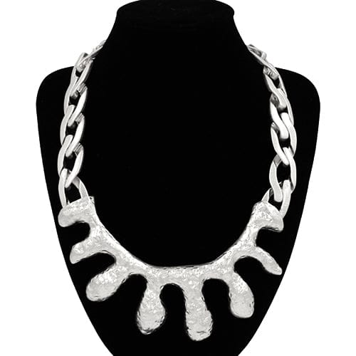 Silver Majestic Splendor Necklace