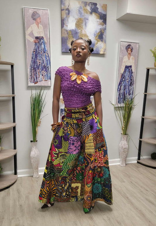 Purple Passion Palazzo Pants