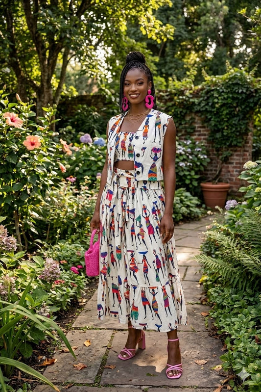 Sisterhood 4pc Skirt Set