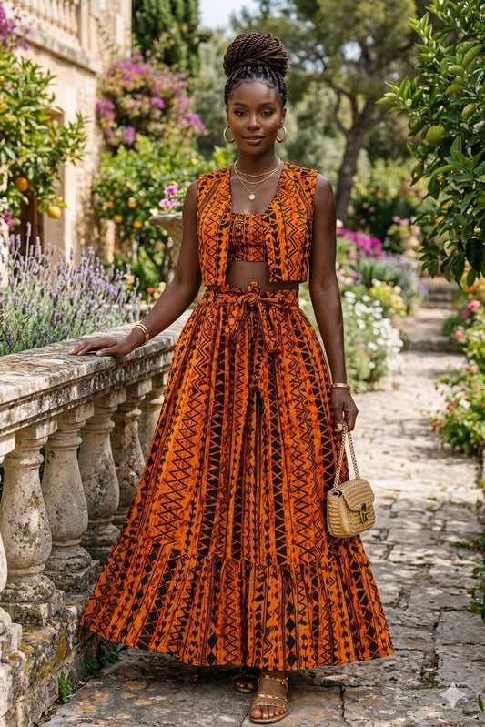 Truly Tribal 4pc Skirt Set