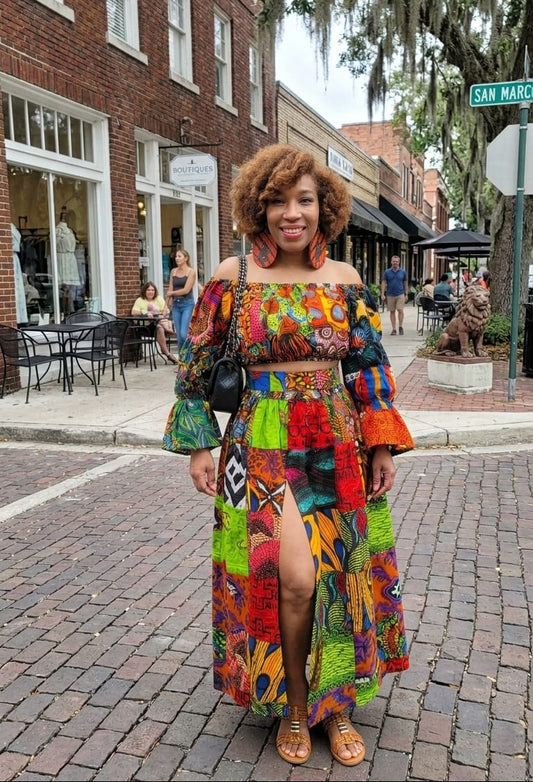 The Mosaic Skirt Set