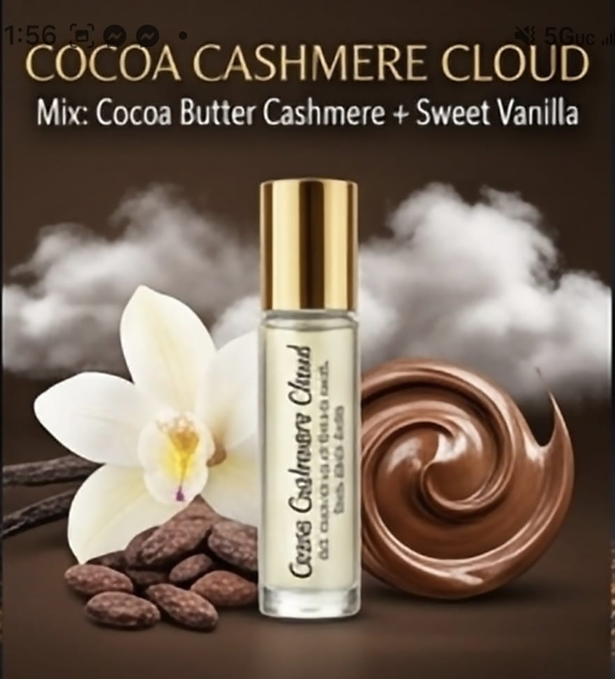 Cocoa Cashmere Cloud Roll On Perfume Oil