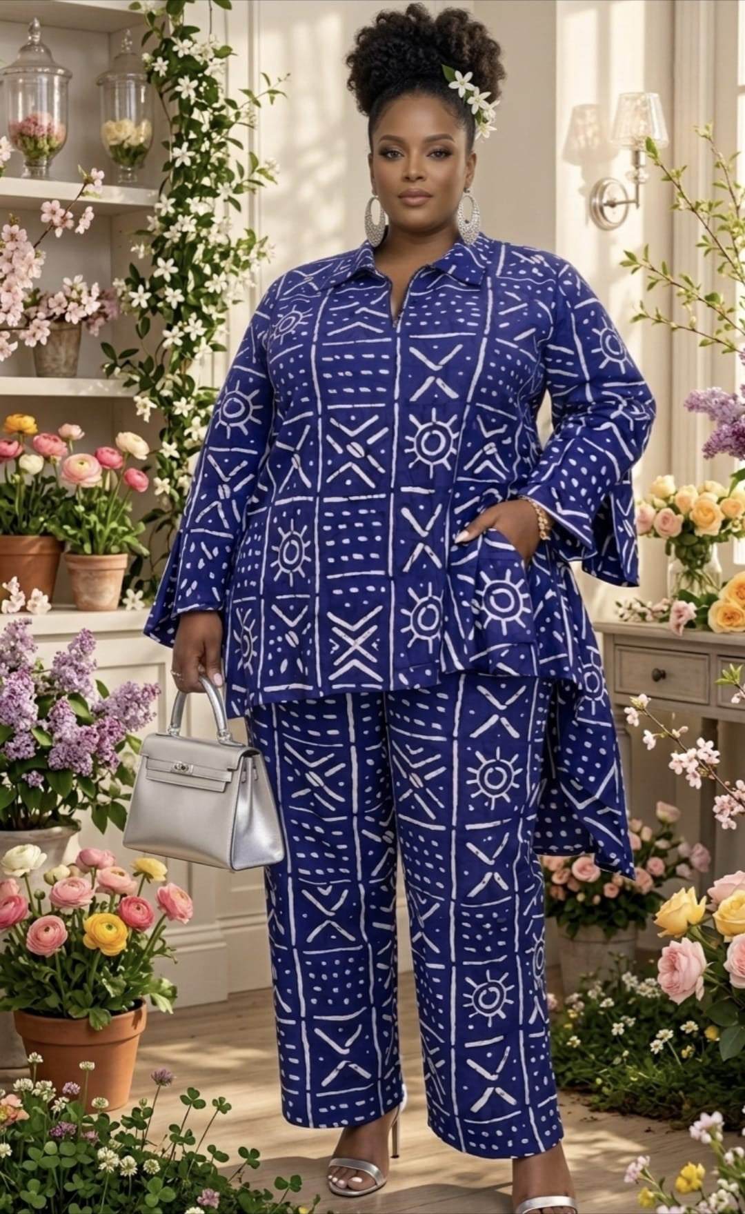 Cobalt Cutie 2pc Pant Set