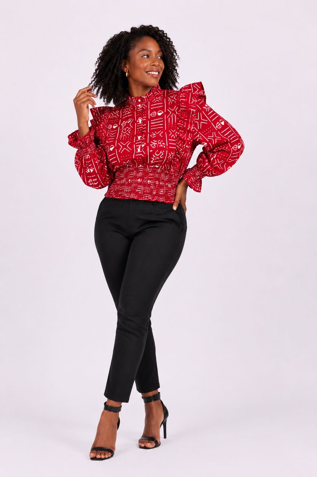The Scarlet Blouse