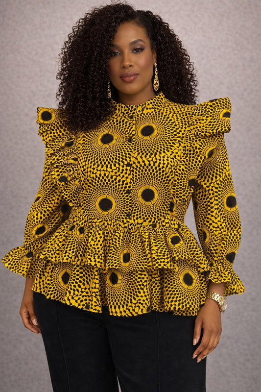 Queen Poppy Blouse