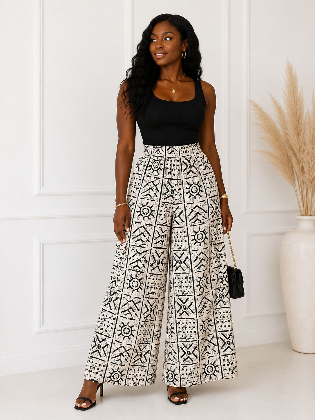 Tribal Sky Palazzo Pants