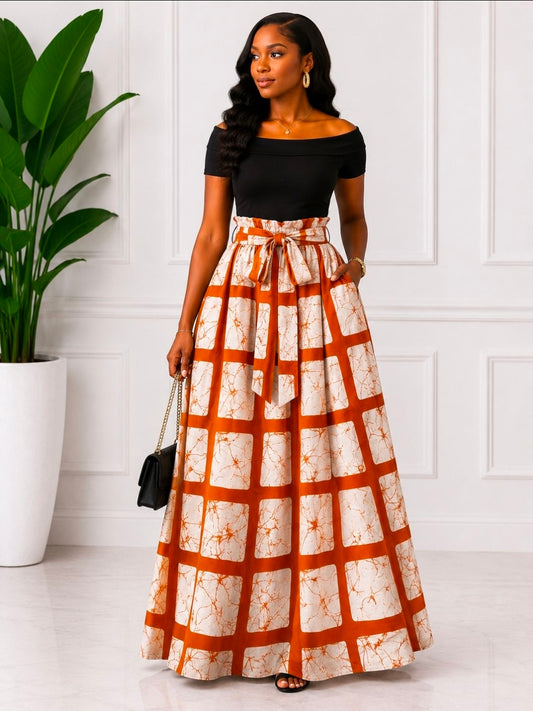 Tessera Maxi Skirt