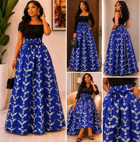 Sapphire Maxi Skirt