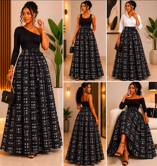 Onyx Maxi Skirt