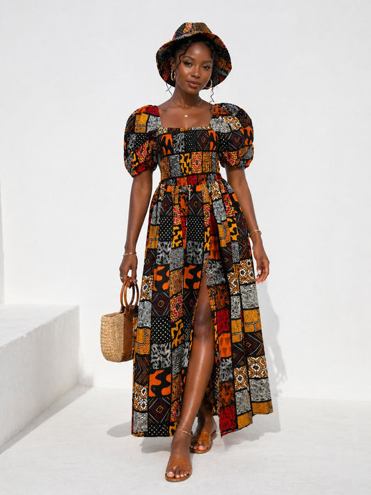 Swag Maxi Dress w/Hat