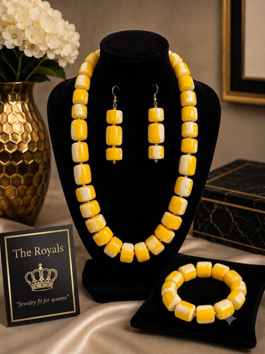 Golden Reign Necklace Set
