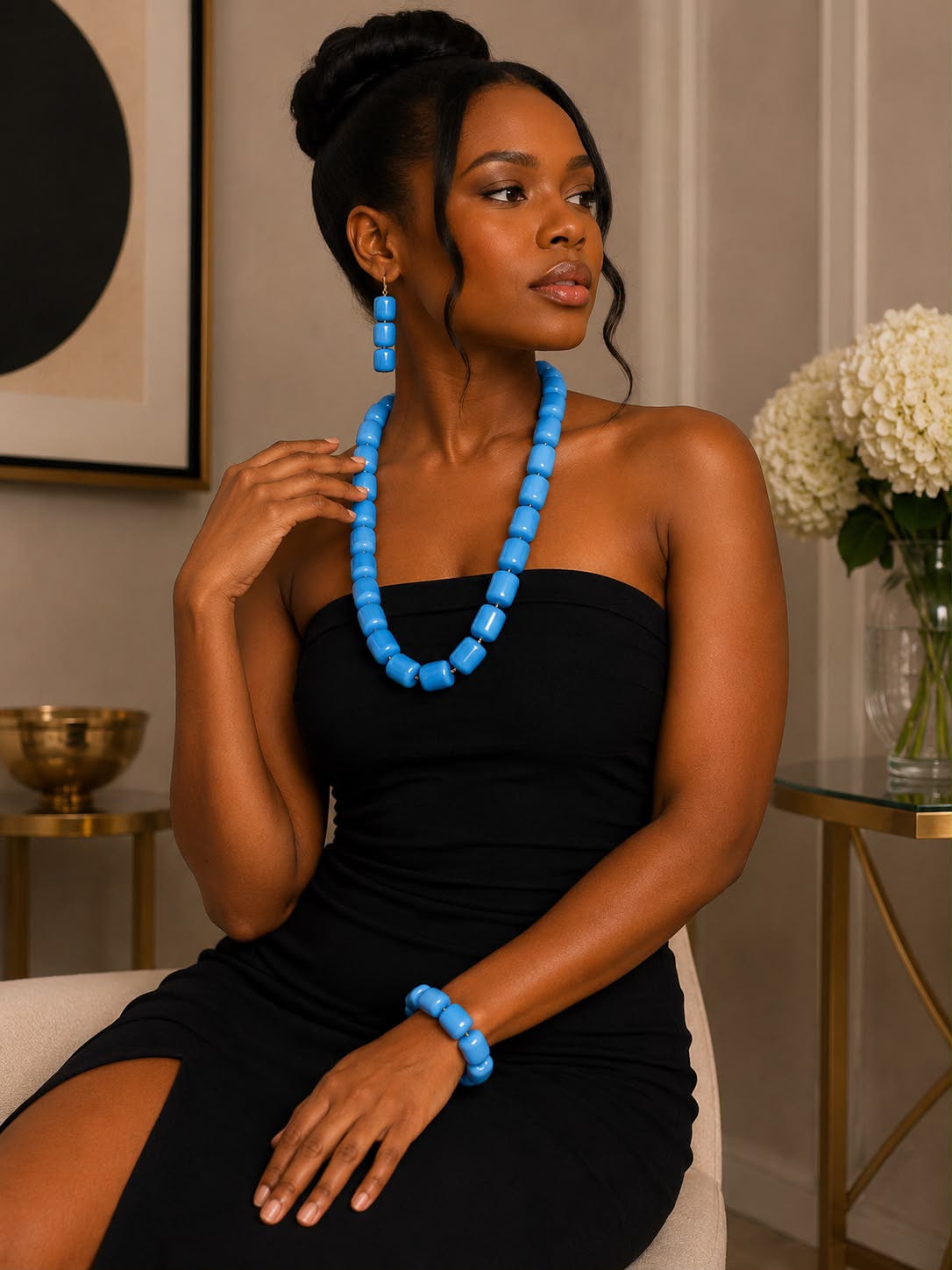 Azure Sky Necklace Set