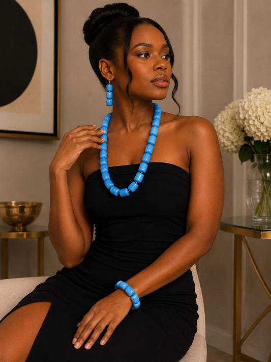 Azure Sky Necklace Set