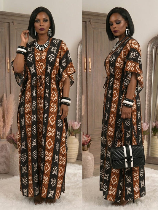 Penny Drawstring Kaftan