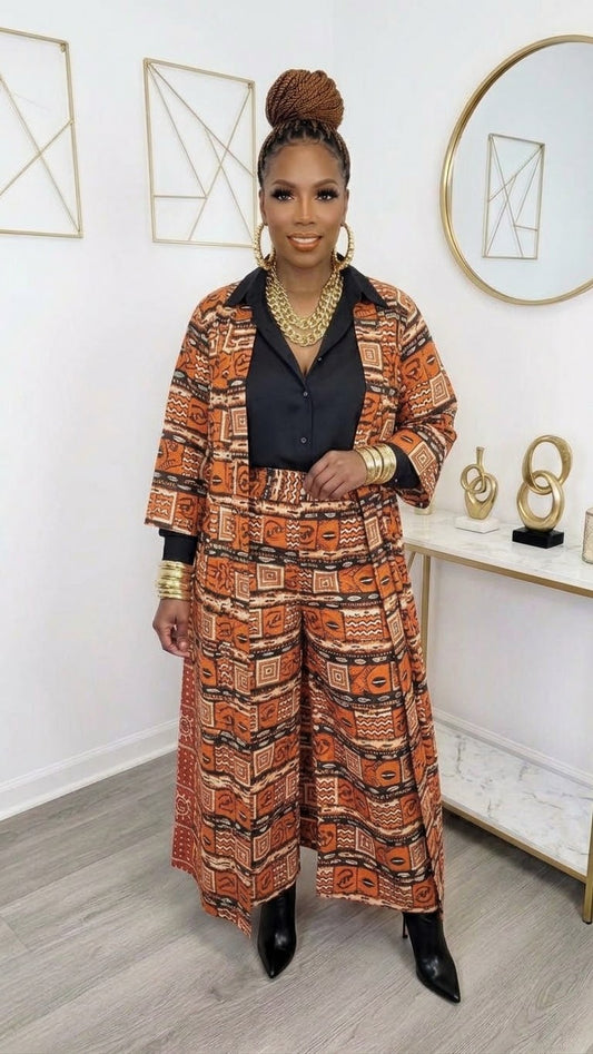 Symbolic 2pc Duster Set