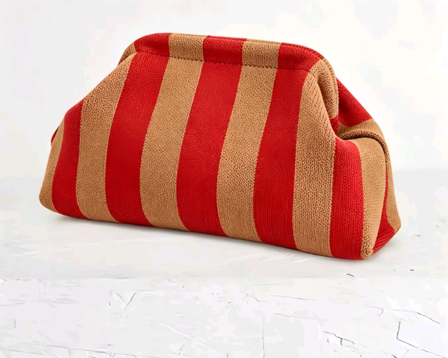 Crimson Toffee Clutch