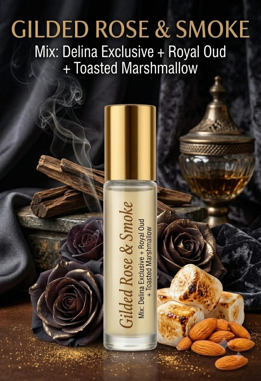 Gilded Rose & Smoke Perfume Scent