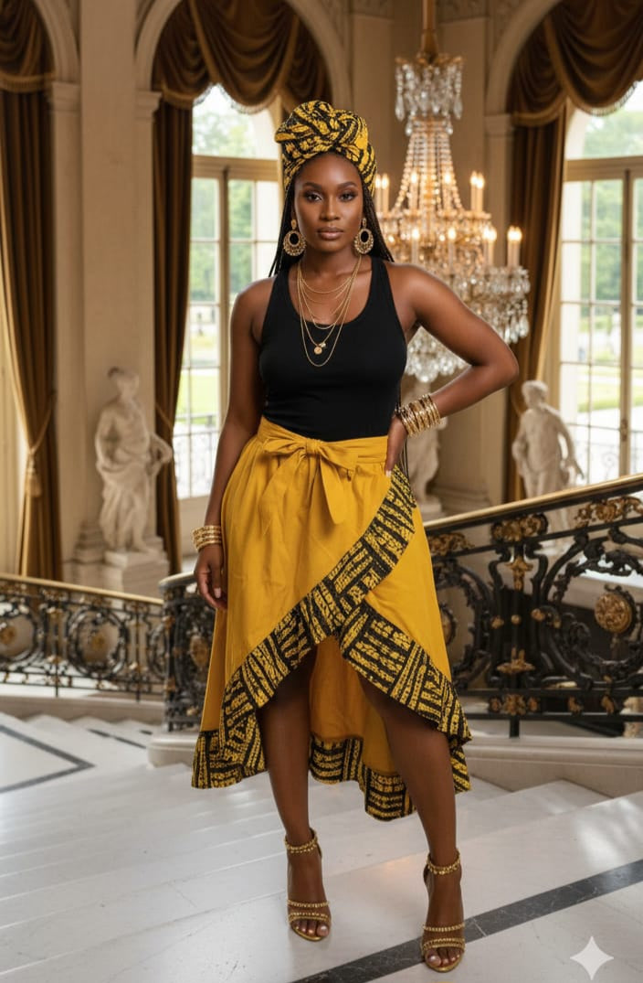 Queen B Wrap Skirt