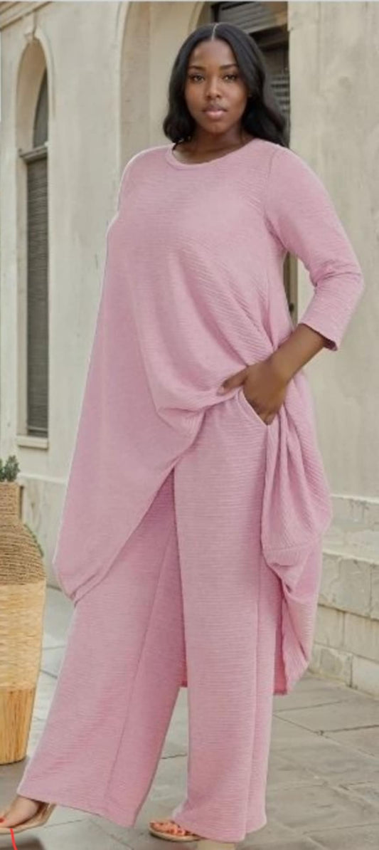 PINK COMFY DIVA SET