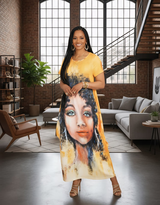 Destiny Jersey Maxi Dress