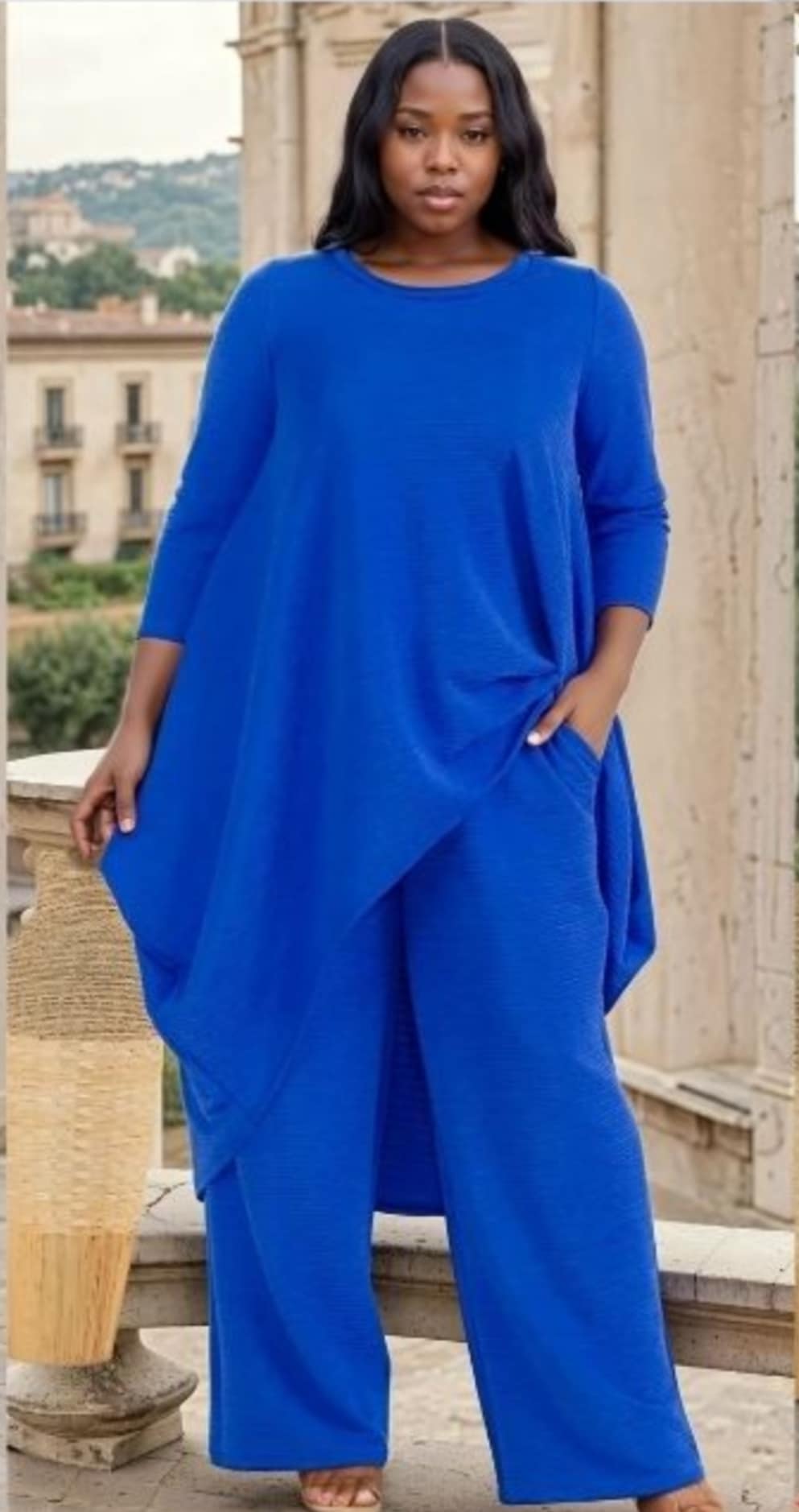 BLUE COMFY DIVA SET