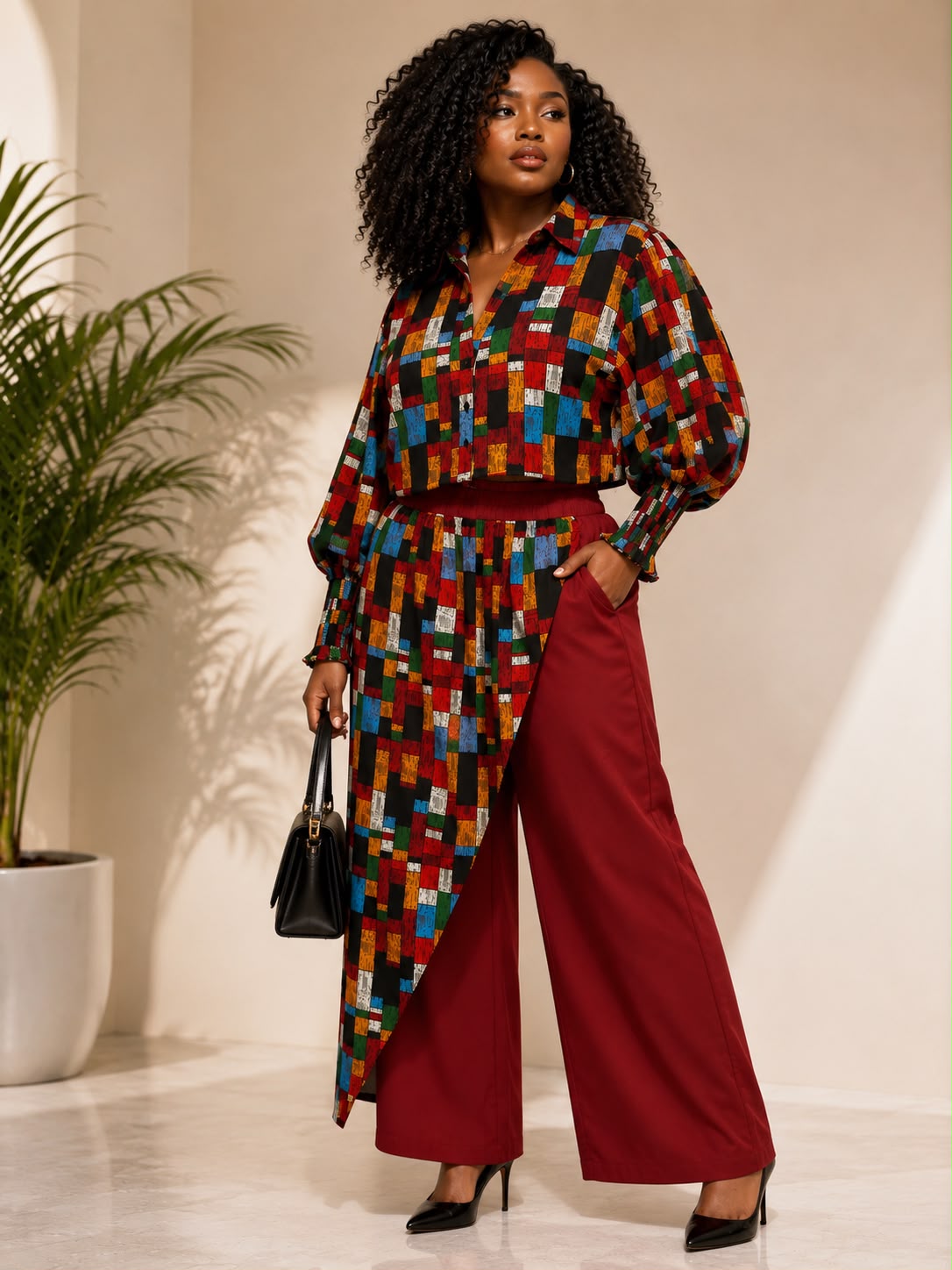 Kaleidoscope 2pc Pants Set