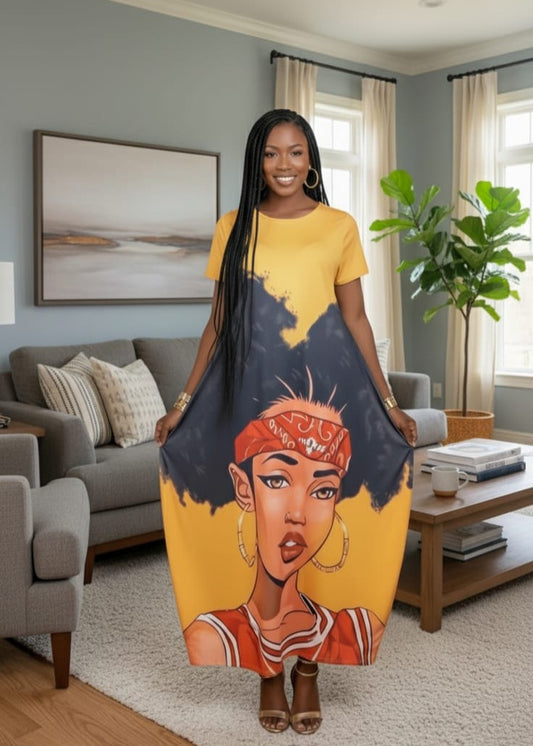 Super Fly Jersey Maxi Dress
