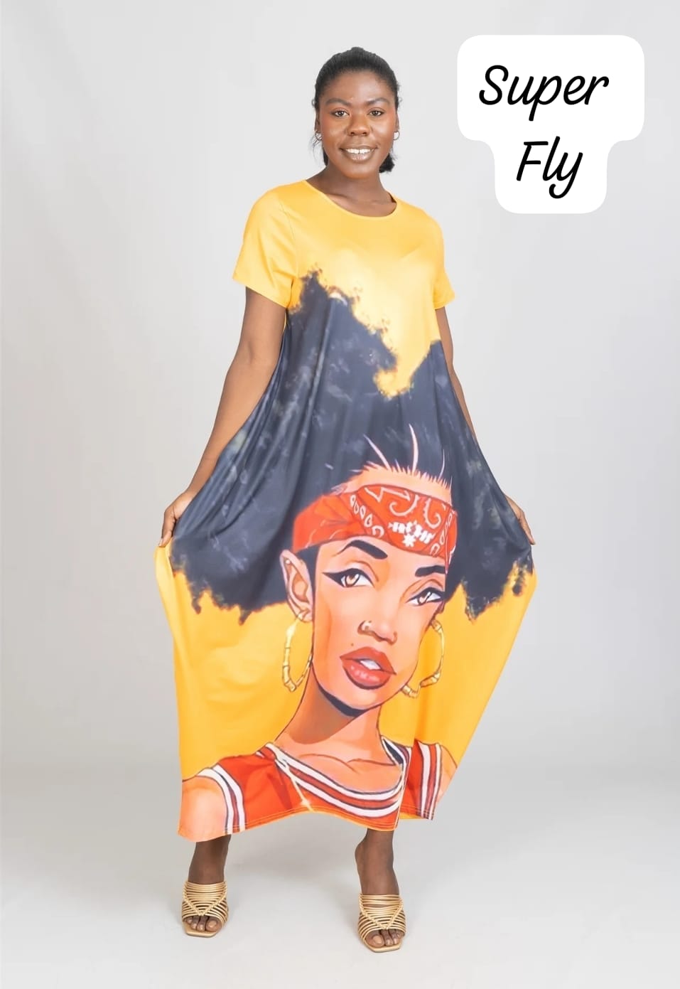 Super Fly Jersey Maxi Dress